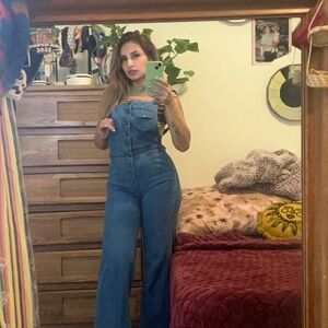Grapevines Blue Denim Overalls